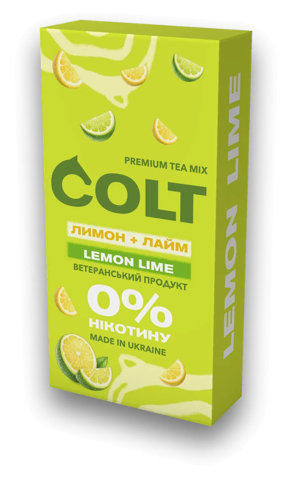 Lemon Lime — COLT, чайна суміш для кальяну