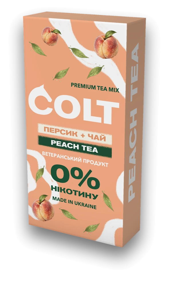 Peach Tea — COLT, чайна суміш для кальяну